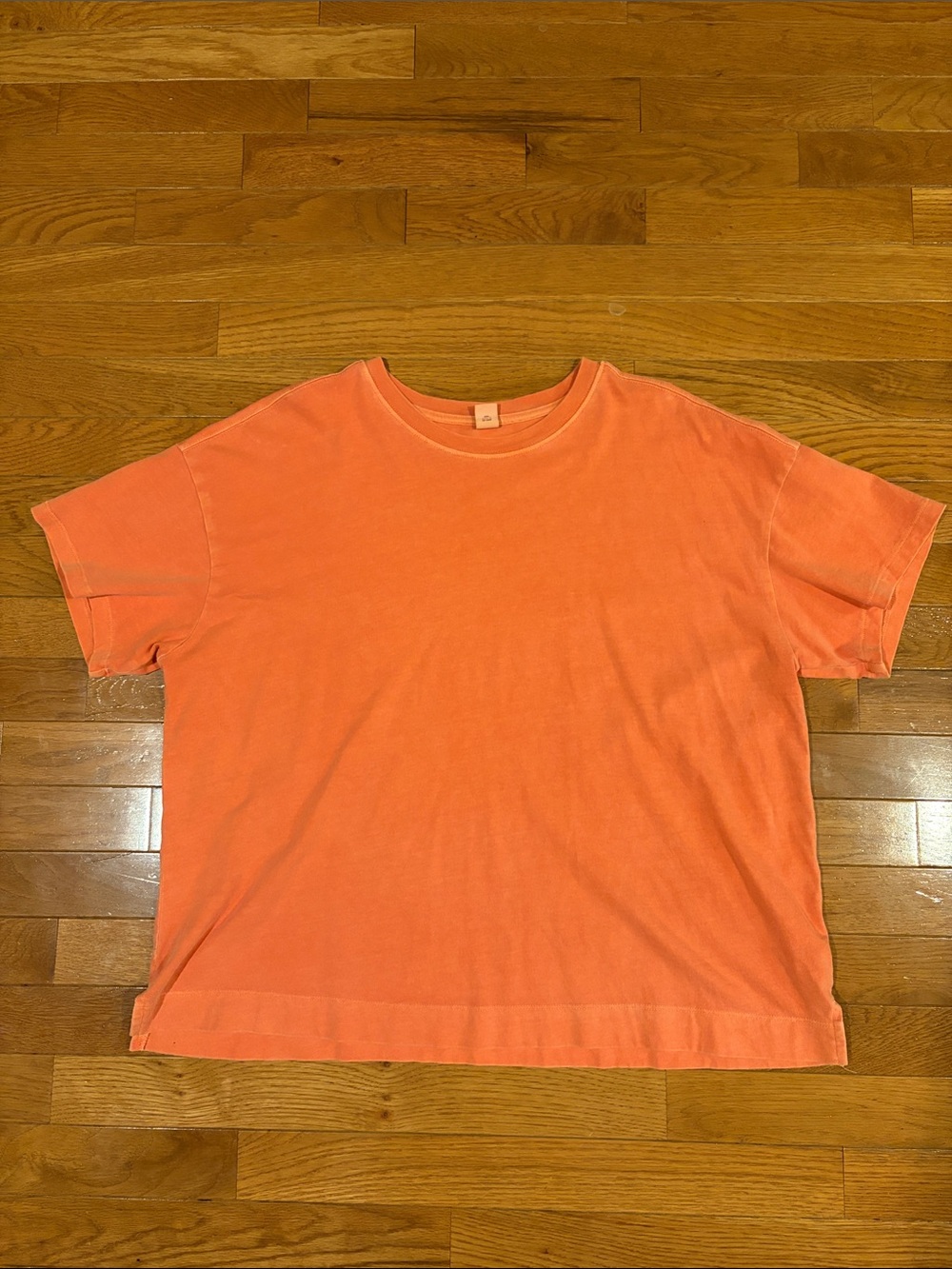 Old Navy vintage tee Orange Crew Neck Size large